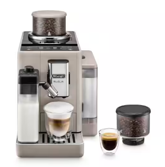 DeLonghi Rivelia Sand Automatic Coffee Makers (EXAM440.55.BG) Beige