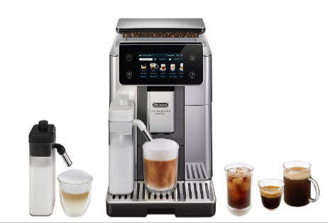 DeLonghi PrimaDonna Elite Experience Automatic Coffee Makers (ECAM630.75.TSM) Metal Silver