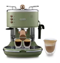  DeLonghi Icona Vintage Pump Espresso Coffee Maker (ECOV311.GR) Green