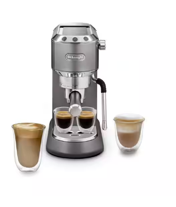 DeLonghi Dedica Arte Manual Espresso Coffee Makers (EC885.GY) Grey