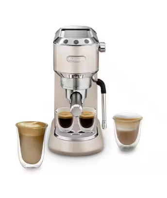 DeLonghi Dedica Arte Manual Espresso Coffee Makers (EC885.BG) Beige