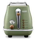 DeLonghi Icona Vintage Toaster (CTOV2003.GR) Green