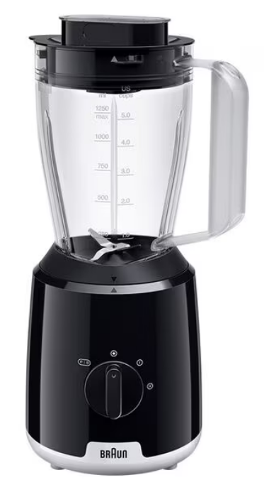 Braun PowerBlend 1 Jug Blender (JB 1000) Black