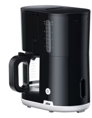 Braun Breakfast1 Coffee Maker (KF 1100) Black
