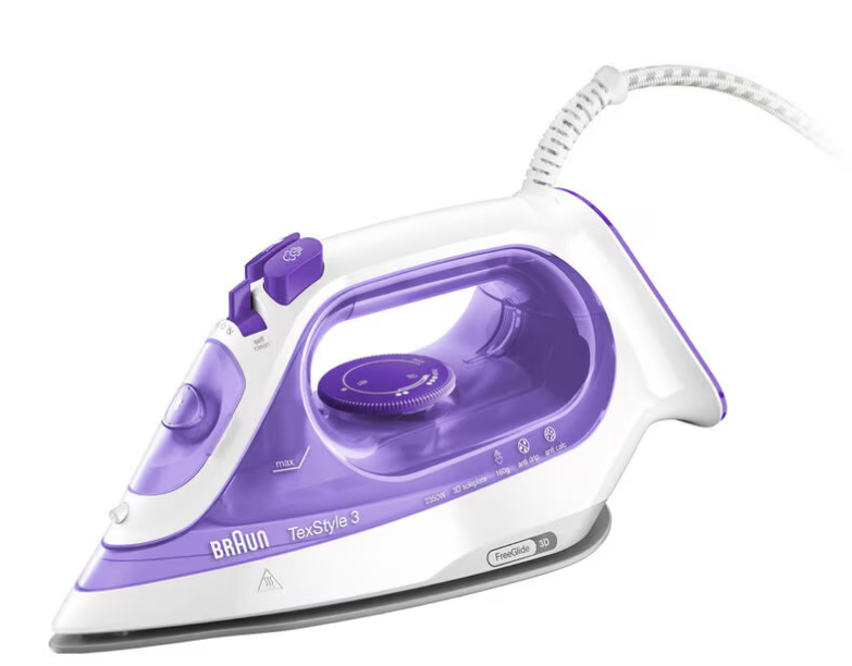 Braun TexStyle 3 Steam Iron (SI 3042) Violet