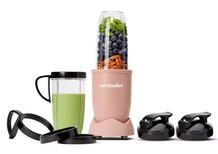 Nutribullet 900W Pro Blender 10Pcs Set (NB910MACL) Soft Pink