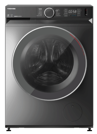 Toshiba 9.5KG Inverter Front Load Washing Machine (TW-BK105G4S) Grey