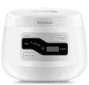 EuropAce 0.8L True Ceramic Pot Rice Cooker | Non-Toxic, Non-Stick Pot (ERJ5081DWH)