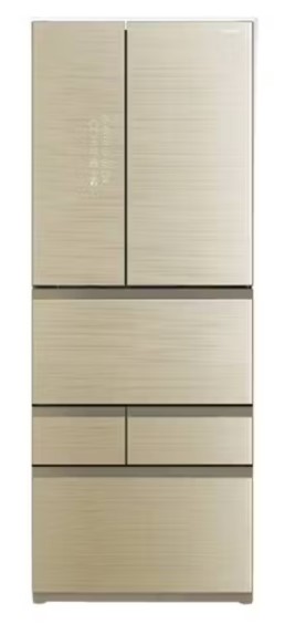 Toshiba 588L Multi-Door Fridge GR-RM631WE-PGX(A6) Ivory Golden with Free 1.8L Toshiba rice cooker, RC-18DRUSG(H) (worth $199)