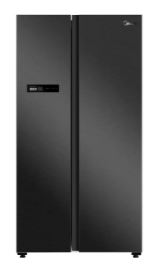 Midea 602L Side-by-side Fridge MDRS791MYC45 SG Dark Grey