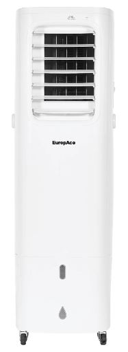 EuropAce 4-IN-1 Hoseless Spot Cooler with Air Con Compressor | Hybrid Cooling Technology, 60% Energy Savings, 3 to 7x More Power (13K BTU of Cooling Power) (EHAC13DH1WH)
