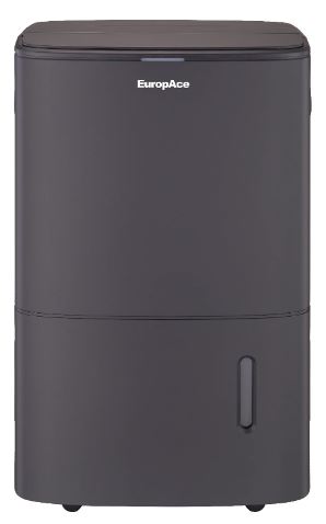 EuropAce 60L Smart & Intelligent DC Dehumidifier + Standalone HEPA Air Purifier | 3Y Full Warranty (EDH9600DGY)