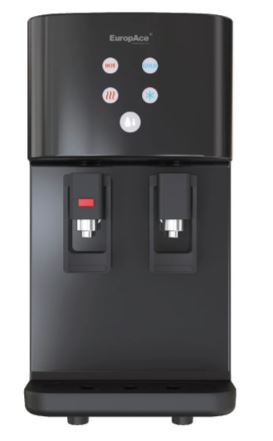 EuropAce SooFresh 수프레쉬 Hot and Cold Water Purifier | Direct Pipe-in | Made in Korea (EWP6381BBK)