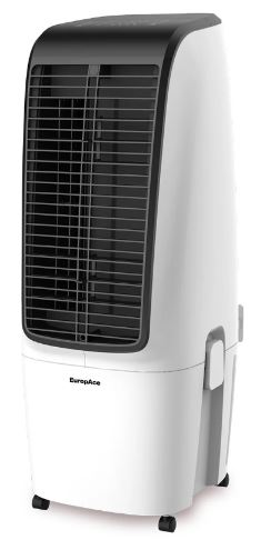 EuropAce 20L Air Cooler + Turbo Blower with Remote Control | 2-in-1 Air Cooler & Turbo Blower, Honeycomb Filter & Large Water Tank | Ideal for Residential & Commercial Use (ECO7208DWH)