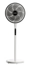 EuropAce 14” Whispr DC High Velocity Fan | Voice Control, Aerospace Inspired Blades for Powerful Airflow, Easy Cleaning (ELF7147DWH)