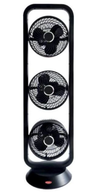 EuropAce 9” Trio Turbo Oscillating Fan (EQQ7931BK)