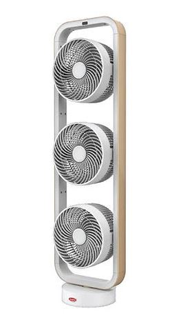 EuropAce 9” Trio Turbo Oscillating Fan (EQQ7931WH) 