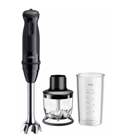 Braun 900W MultiQuick 3 Hand Blender(MQ30201M) Black