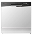 Toshiba 8 Place Setting Tabletop Dishwasher DW-08T1(S) Grey