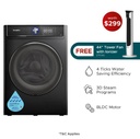 EuropAce 8+5KG 4 Ticks Steam Washer Dryer  with FREE Tower Fan (Worth $299) (EWD7851DBK)