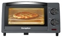 EuropAce 10L Compact Toaster Oven with Toast Shade Selection (ETO2103DGY) 