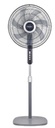 EuropAce 18” Deluxe DC Stand Fan with Remote | DC Motor, Strong Cooling, Digital Display and Remote Control (ESF8187EDCR) 