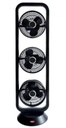 EuropAce 9” Trio Turbo Oscillating Fan (EQQ7931BK)