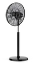 EuropAce 18" DC Circulator Stand Fan | Most Powerful Air Circulator, 18 Blades Soft & Comfortable Air, Energy Saving (ERC8182Z) 